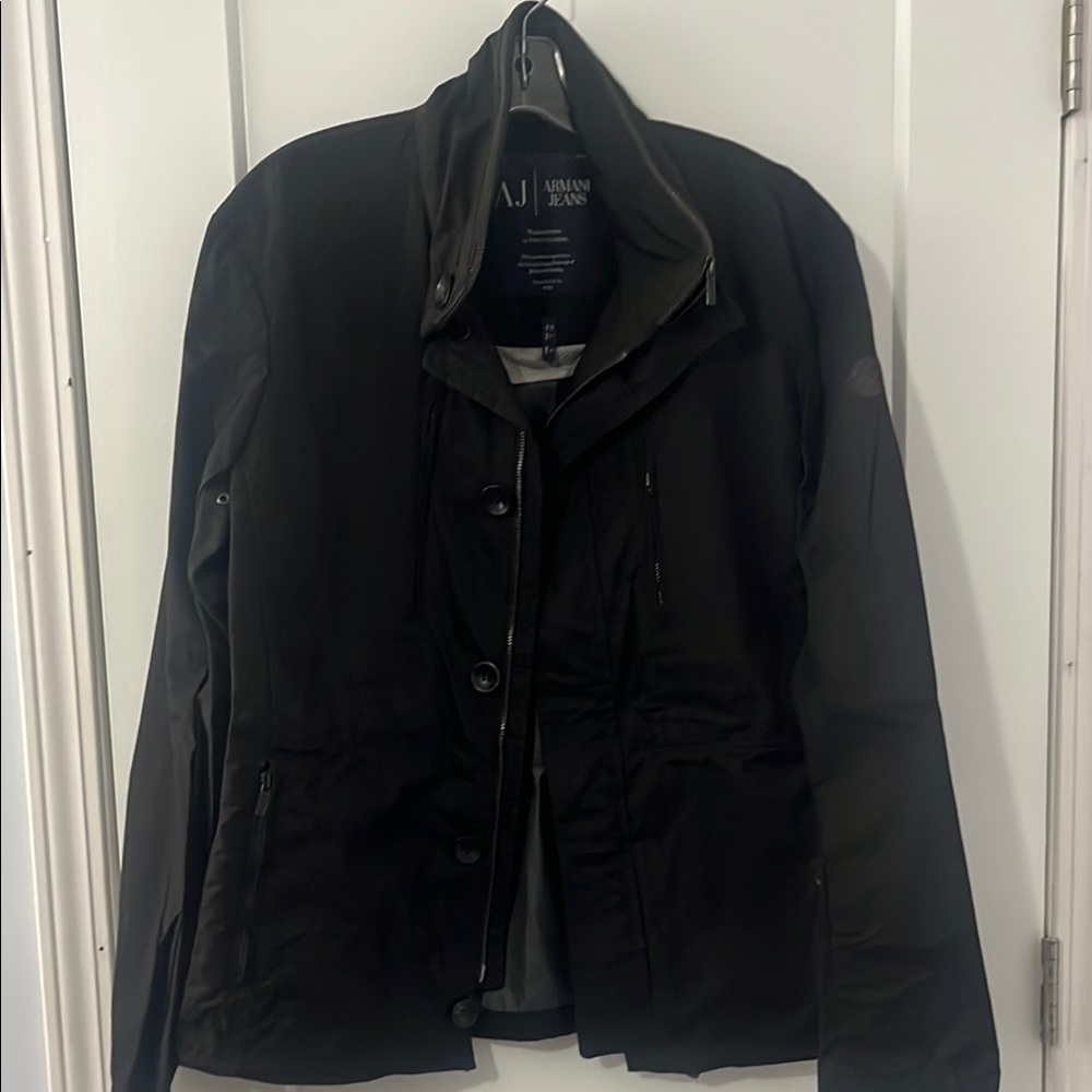 Armani Jeans Black Jacket for Men